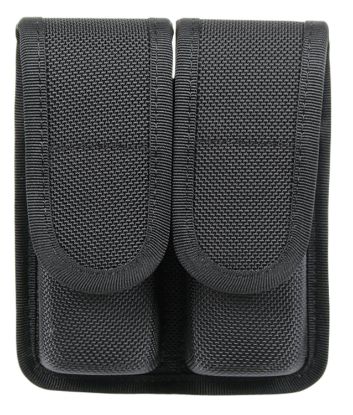 Picture of Blackhawk 44A001bk Double Mag Pouch Black Cordura Compatible W/Double Stack/9Mm/40/45 