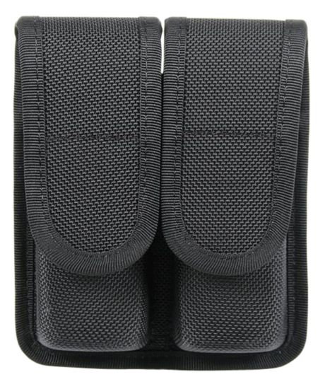 Picture of Blackhawk 44A001bk Double Mag Pouch Black Cordura Compatible W/Double Stack/9Mm/40/45 