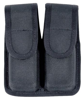 Picture of Blackhawk 44A000bk Double Mag Pouch Black Cordura Compatible W/Single Stack/9Mm/40/45 