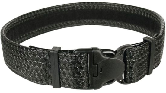 Picture of Blackhawk 44B2lgbk Ergonomic Duty Belt Black Cordura 38"-42" 2.25" Wide Buckle Closure 