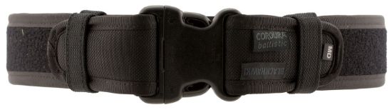 Picture of Blackhawk 44B2xlbk Ergonomic Duty Belt Padded Black Cordura 44-48" 2.25" Wide Buckle Closure 