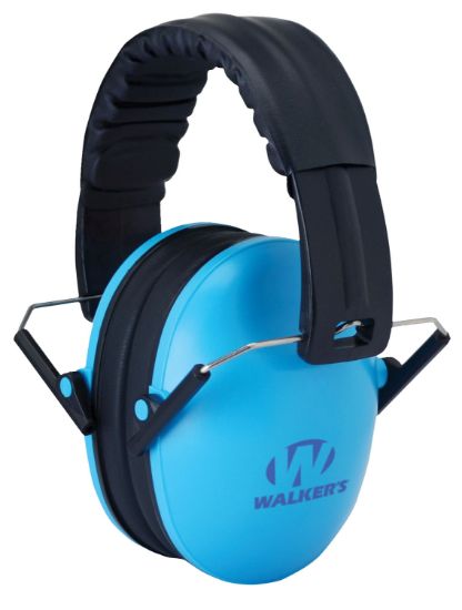 Picture of Walker's Gwpfkdmbl Baby & Kids Folding Muff 22 Db Over The Head Blue/Black Polymer 