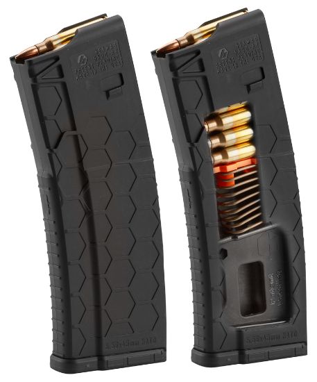 Picture of Hexmag Hx1530arblk Series 2 Black Detachable 15Rd Multi-Caliber For Ar-15 