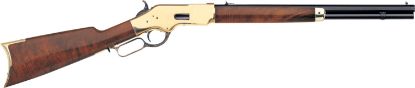 Picture of Taylors & Company 550190 1866 45 Colt (Lc) Caliber With 10+1 Capacity, 20" Blued Octagon Barrel, Brass Metal Finish & Walnut Stock Right Hand (Full Size) 