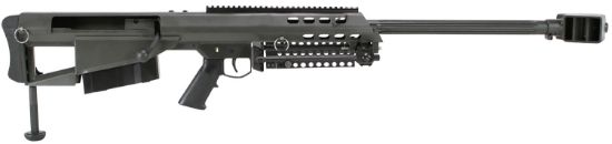 Picture of Barrett 13312 M95 50 Bmg 5+1 29" Chrome-Lined Fluted Barrel, Black Cerakote Steel Receiver, M1913 Picatinny Acc. Rail, Fixed Synthetic Stock W/Sorbothane Recoil Pad, Includes Hard Carry Case 