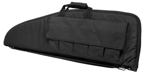 Picture of Ncstar Cv290740 Vism Rifle Case Black Pvc Nylon W/ Foam Padding Double Zippers Carry Handle & Id Holder 