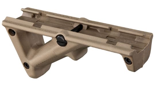 Picture of Magpul Mag414-Fde Afg-2 Flat Dark Earth Polymer Angled Foregrip For Ar-Platform Or Most Picatinny Railed Handguard 