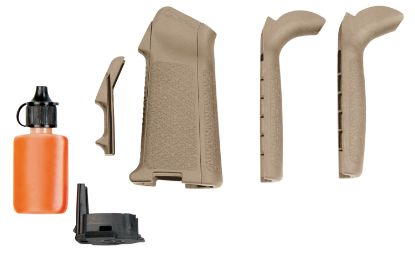 Picture of Magpul Mag520-Fde Miad Type 1 Gen 1.1 Grip Kit Polymer Aggressive Textured Flat Dark Earth For Ar Platform 