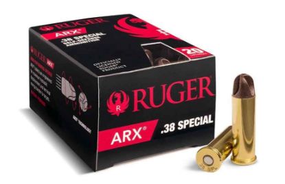 Picture of Ruger Arx .38 Special Ammo 200 Rounds Box (20 Cartridges X 10 Case)