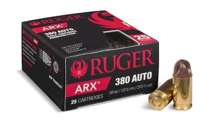 Picture of Polycase .380 Inceptor Arx Pistol Ammo 250 Rounds Box (25 Cartridges X 10 Case)