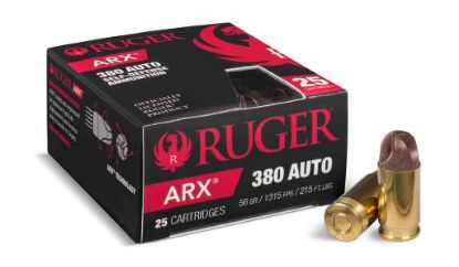 Picture of Ruger Arx .380 Acp Ammo 25 Rounds Box