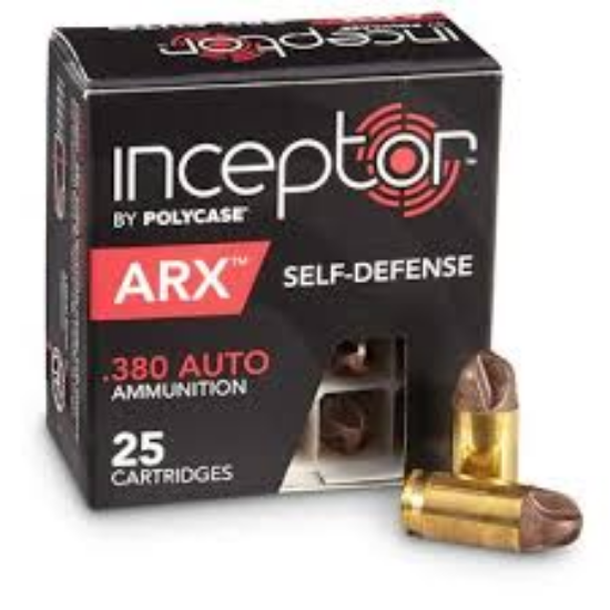 Picture of Polycase Ammunition 380 Auto 56 Grain Arx 25 Round Box