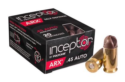 Picture of Polycase Inceptor Arx .45 Acp Ammo 20 Rounds