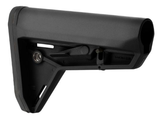 Picture of Magpul Mag347-Blk Moe Sl Carbine Stock Black Synthetic For Ar-15/M16/M4 With Mil-Spec Tube (Tube Not Included) 