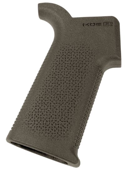 Picture of Magpul Mag539-Odg Moe Sl Grip Aggressive Textured Od Green Polymer For Ar-15, Ar-10, M4, M16, M110, Sr25 