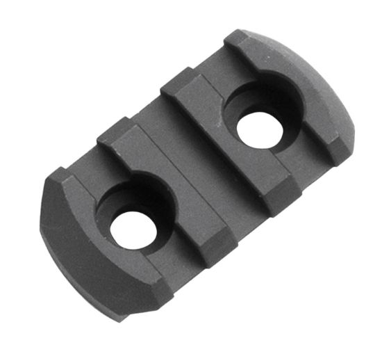 Picture of Magpul Mag580-Blk M-Lok Aluminum Rail 3 Slots Black 