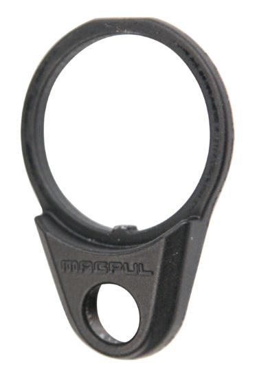 Picture of Magpul Mag529-Blk Asap Sling Attachment Quick Detach Ar-15/M4 Compatible W/ Mil-Spec & Commercial Buffer Tubes Black Steel Ambidextrous 