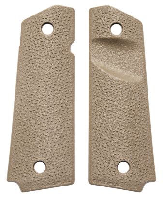 Picture of Magpul Mag544-Fde Moe Grip Panels Aggressive Tsp Texture Flat Dark Earth Polymer For 1911 (Full Size) 