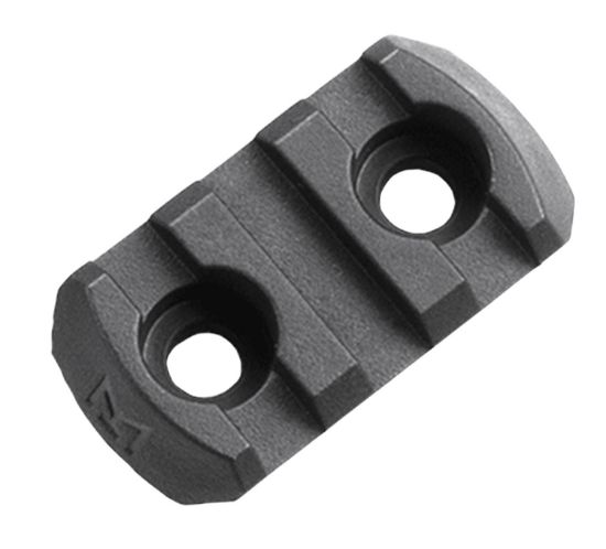 Picture of Magpul Mag589-Blk M-Lok Polymer Rail 3 Slots Black 