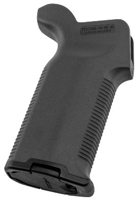 Picture of Magpul Mag532-Blk Moe-K2+ Grip Black Polymer With Overmolded Rubber Textured Finish Fits Ar-15/Ar-10/M4/M16/M110/Sr25 