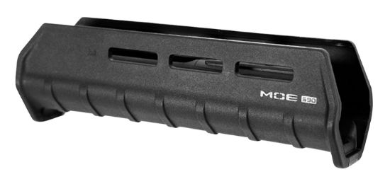 Picture of Magpul Mag494-Blk Moe M-Lok Handguard Drop-In Polymer Black Shotgun Mossberg 590/590A1 