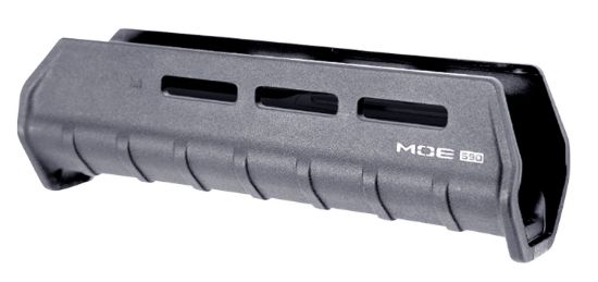 Picture of Magpul Mag494-Gry Moe M-Lok Handguard Made Of Polymer With Stealth Gray Finish For Mossberg 590, 590A1 