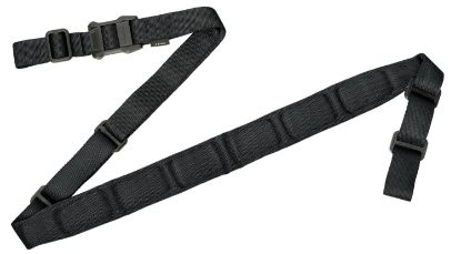 Picture of Magpul Mag545-Blk Ms1 Sling 1.25"-1.88" W X 48"- 60" L Padded Two-Point Black Nylon Webbing For Rifle 