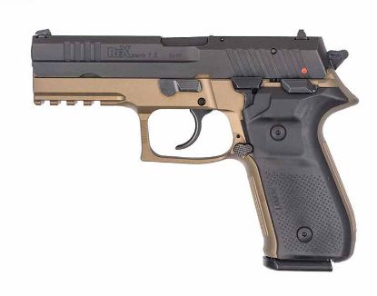 Picture of Arex Rex Zero 1 Standard Flat Dark Earth 9Mm Semi-Automatic 17 Round Pistol