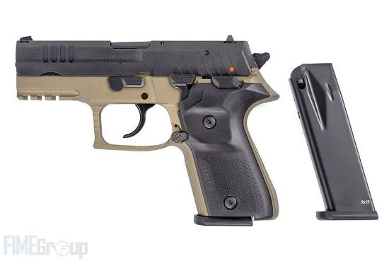 Picture of Arex Rex Zero 1Cp-03 9Mm Flat Dark Earth Semi-Automatic 15 Round Pistol