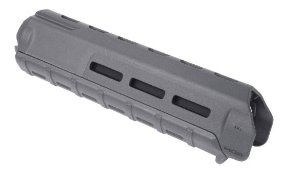 Picture of Magpul Mag426-Gry Moe Handguard Midlength M-Lok Polymer Gray Textured For Ar-15 M4 