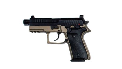 Picture of Arex Rex Zero 1 Tactical Compact Flat Dark Earth 9Mm Semi-Automatic 17 Round Pistol