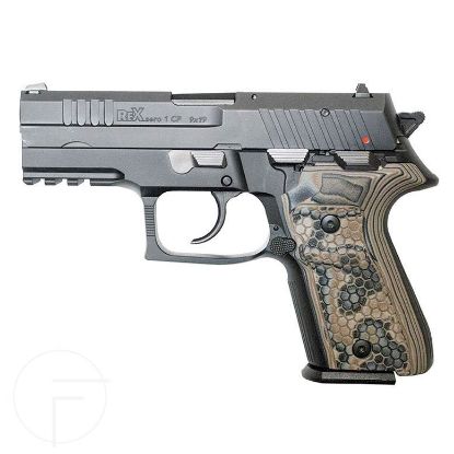 Picture of Arex Rex Zero 1Cp-01D 9Mm Dark Earth Semi-Automatic 15 Round Pistol