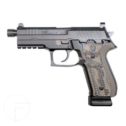 Picture of Arex Rex Zero 1 Tactical Dark Earth 9Mm Semi-Automatic 20 Round Pistol