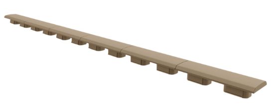 Picture of Magpul Mag602-Fde M-Lok Rail Covers Type 1 Flat Dark Earth 