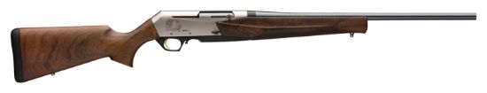 Picture of Browning 031047211 Bar Mk3 243 Win 4+1 22" Polished Blued Barrel, Matte Nickel Engraved Aluminum Receiver, Oiled Turkish Walnut/ Wood Stock, Right Hand 