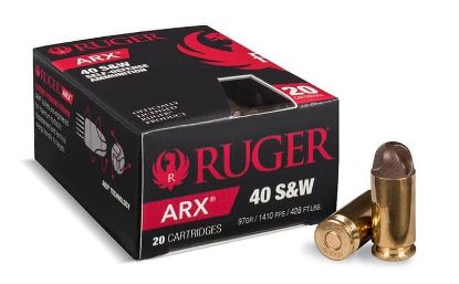 Picture of Ruger Arx .40 S&W Ammo 20 Rounds Box