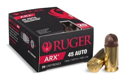 Picture of Ruger Arx .45 Acp Ammo 20 Rounds Box