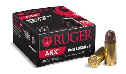 Picture of Ruger Arx 9 Mm Ammo 25 Rounds Box