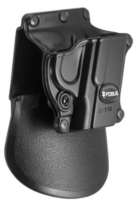 Picture of Fobus C21b Passive Retention Compact Owb Black Plastic Paddle Fits 1911 W/O Rail Right Hand 