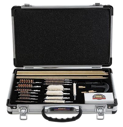 Picture of Dac Ugc76c Universal Deluxe Cleaning Kit Multi-Caliber/35 Pieces Silver 