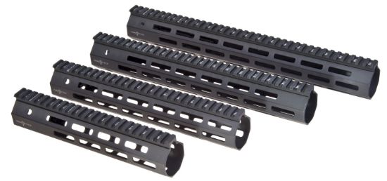 Picture of Troy Ind Sraiml190bt00 Battle Rail M-Lok Aluminum Black Anodized 9" For Ar-15, M16 