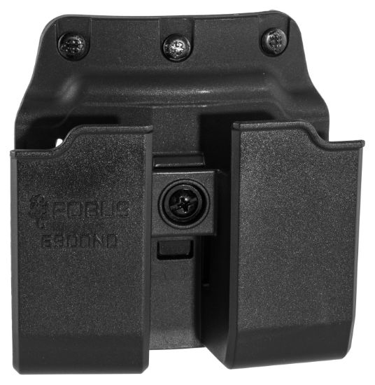 Picture of Fobus 6900Ndbh Double Mag Pouch Black Polymer Paddle Compatible W/ Glock/Hk Usp 