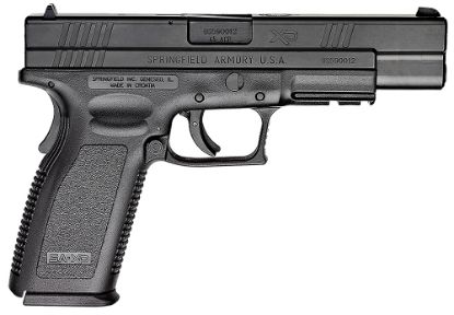 Picture of Springfield Armory Xd9621 Xd Tactical *Ca Compliant 45 Acp 10+1 5" Black Steel Barrel, Black Melonite Long/Serrated Steel Slide, Black Polymer Frame W/Picatinny Rail 