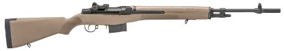 Picture of Springfield Armory Ma9120 M1a Standard Issue 308 Win/7.62X51mm 10+1 22" Black Parkerized Carbon Steel Barrel, Black Parkerized Steel Receiver, Flat Dark Earth Synthetic Fixed Stock, Right Hand 