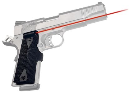 Picture of Crimson Trace 011200 Lg-401 Front Activation Lasergrips Black Red Laser 1911 Full Size 