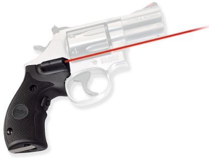 Picture of Crimson Trace 011180 Lg-306 Lasergrips Black Red Laser Smith & Wesson K & L Frames 