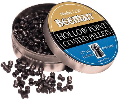 Picture of Beeman 1230 Coated 177 Hollow Point 500 Pellets Per Tin 