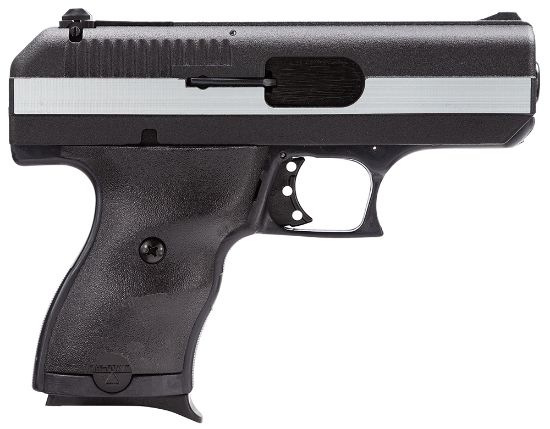 Picture of Hi-Point Cf380hct1 Cf 380 Acp 8+1, 3.50" Black Steel Barrel, Black/Chrome Serrated Steel Slide, Black Polymer Frame & Grip 