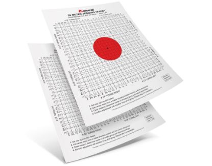 Picture of Arsenal Pack Of 10 Targets For Pkm 26 Meter Zeroing Target