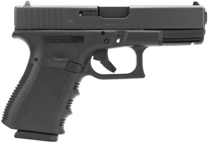 Picture of Glock Pi2350203 G23 Gen3 Compact 40 S&W 4.02" Barrel 13+1, Black Frame & Slide, Safe Action Trigger 